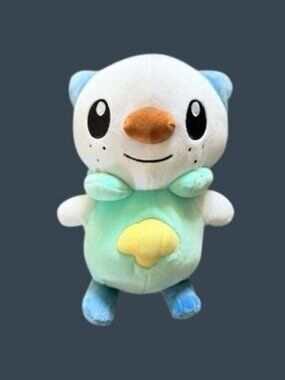 Pokemon Center Oshawott Plush Toy - 7-Inch Collectible Soft Figure